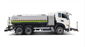 고압 스프레이가 장착된 25톤 물 유조선